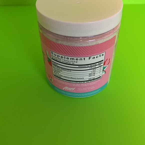 Alani NEW PRE Workout 30 Servings Hawaiian Shaved Ice Flaver - Picture 4 of 7